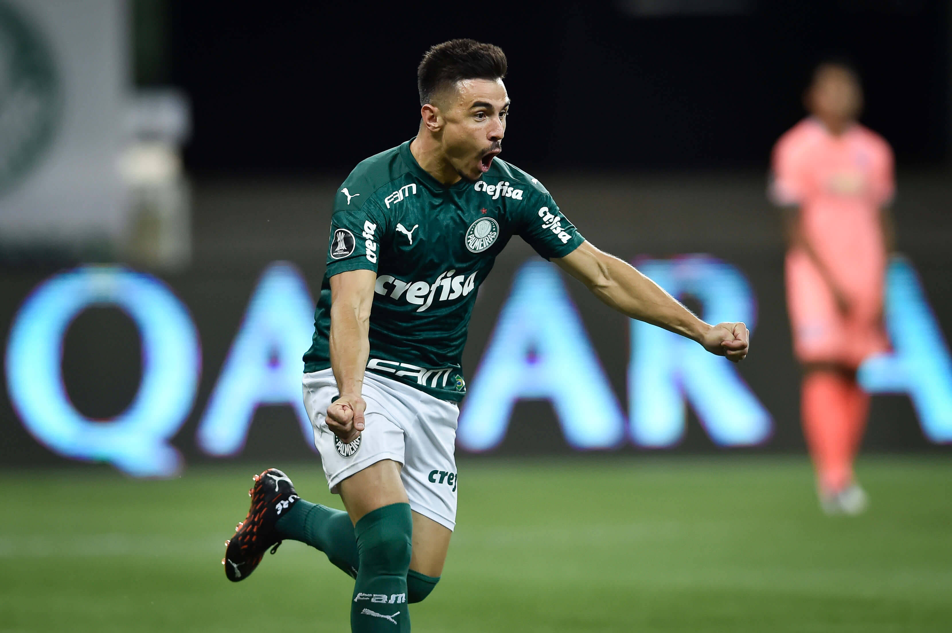 Palmeiras x Bolívar. Foto: Reprodução/Twitter Conmebol