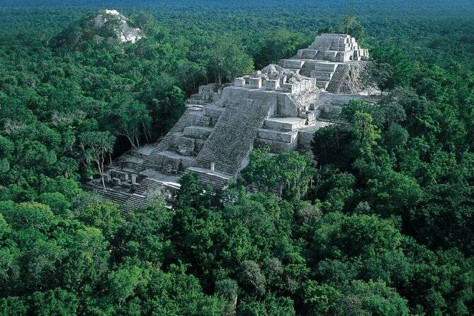 Ruínas Calakmul, no México. Foto: Reprodução