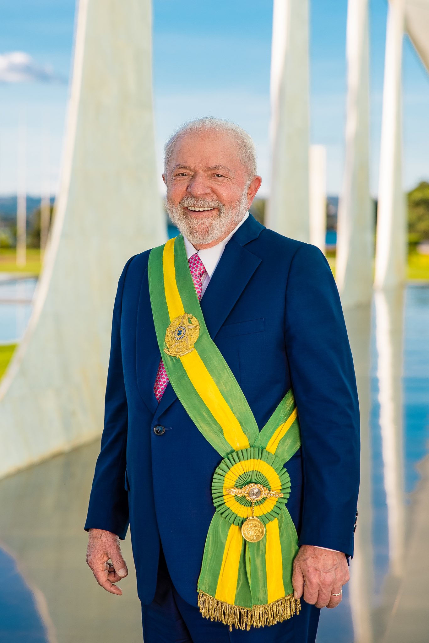 Presidente Luiz Inácio Lula da Silva com a faixa presidencial. Foto: Ricardo Stuckert/PR - 27/02/2023
