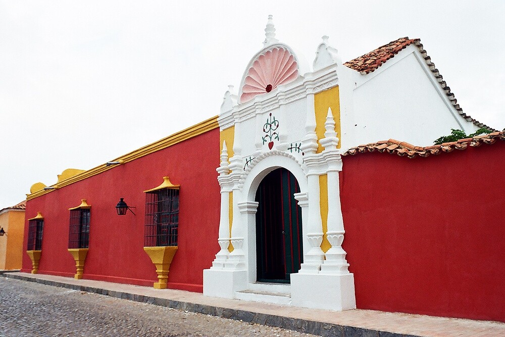 Prédio histórico na cidade de Coro - Venezuela. Foto: Divulgação - Unesco