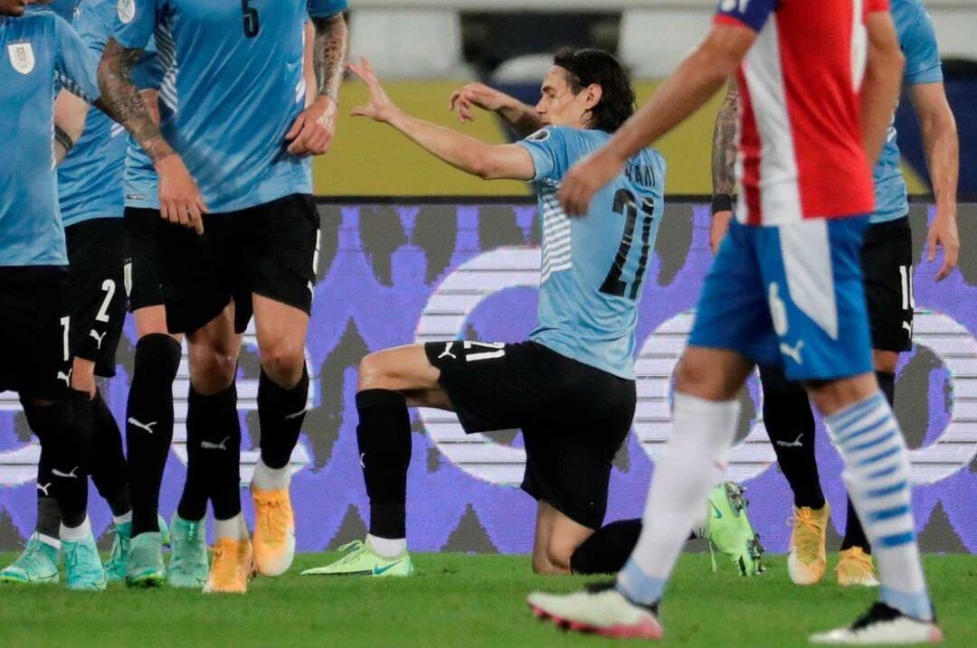 Uruguai x Paraguai. Foto: Reprodução / Instagram Copa América