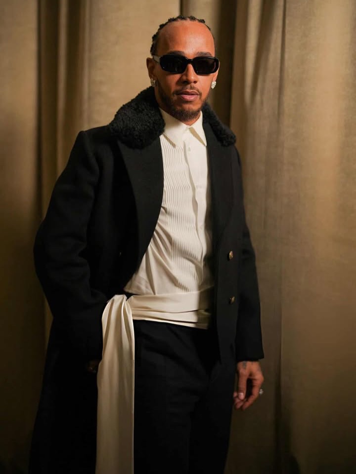 Lewis Hamilton.. Foto: Divulgação/Dior