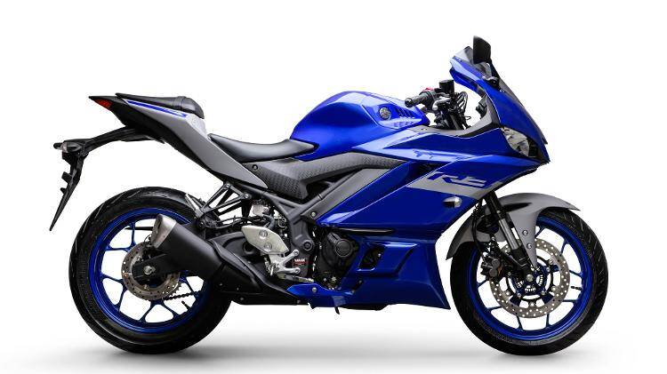 Yamaha R3 2021. Foto: Divulgação