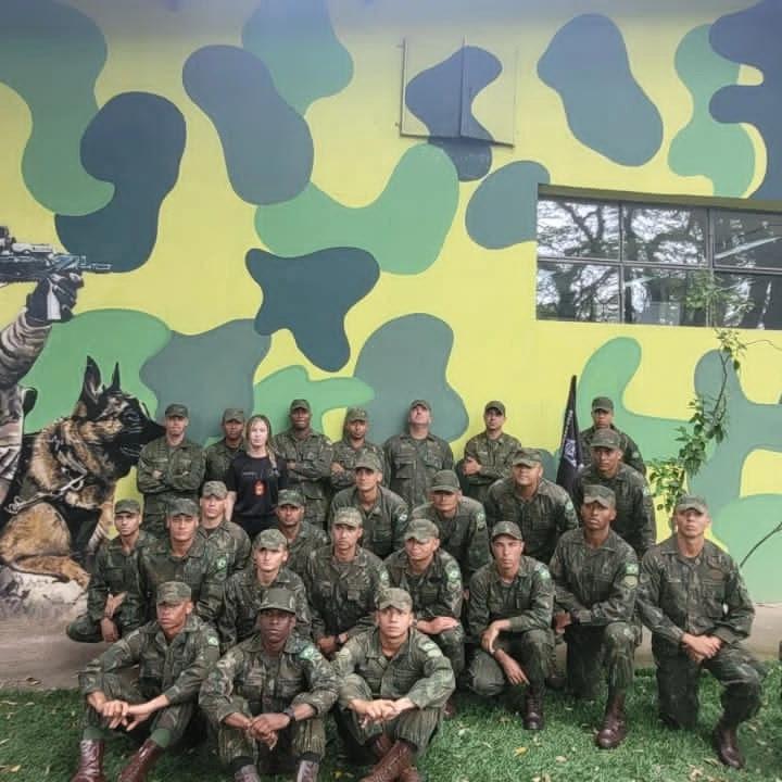 Ambiente masculino foi um desafio no início do treinamento. Foto: Arquivo pessoal