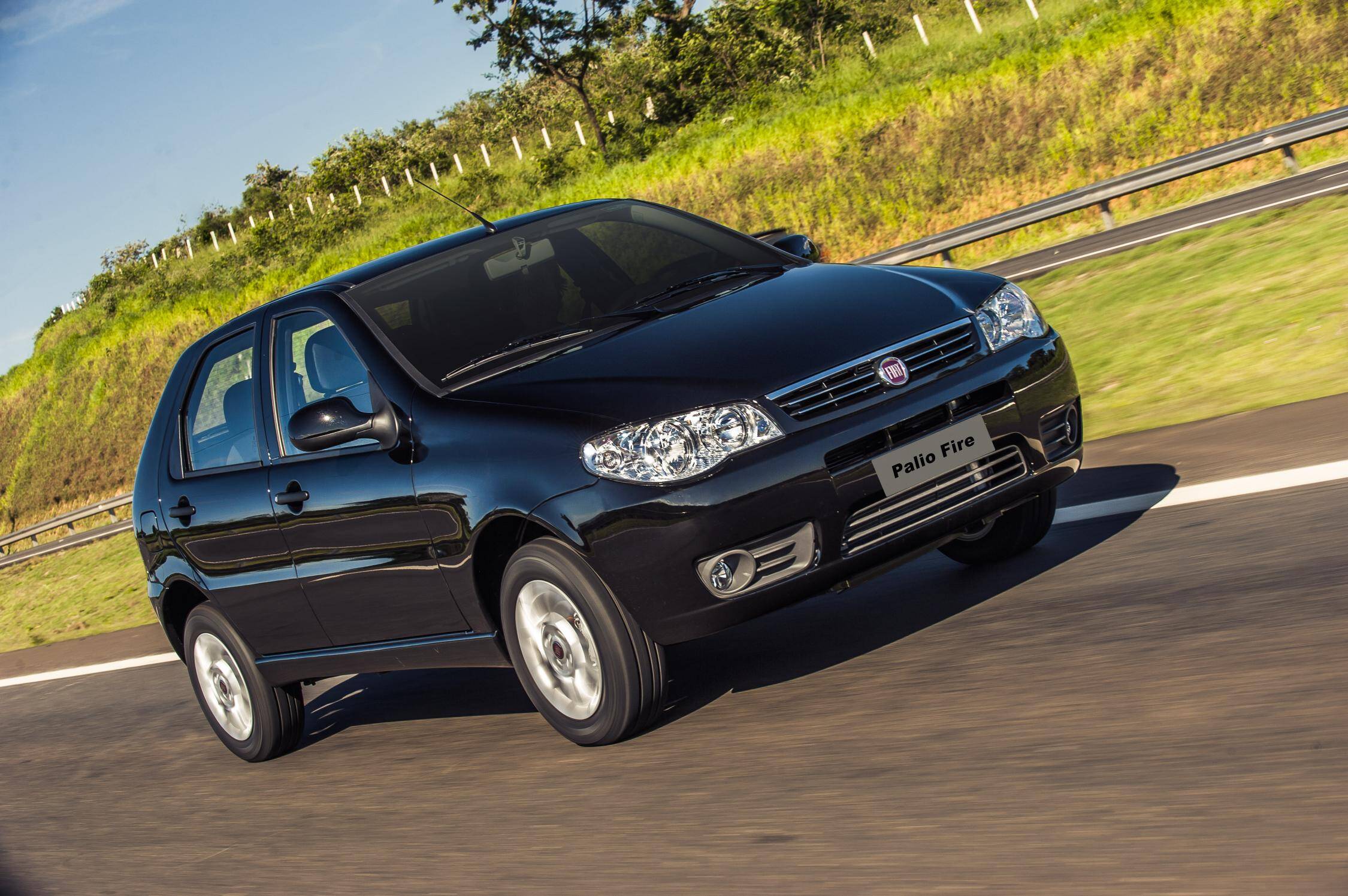 Fiat Palio: 2º lugar em número de unidades emplacadas em 2015. Foto: Divulgação