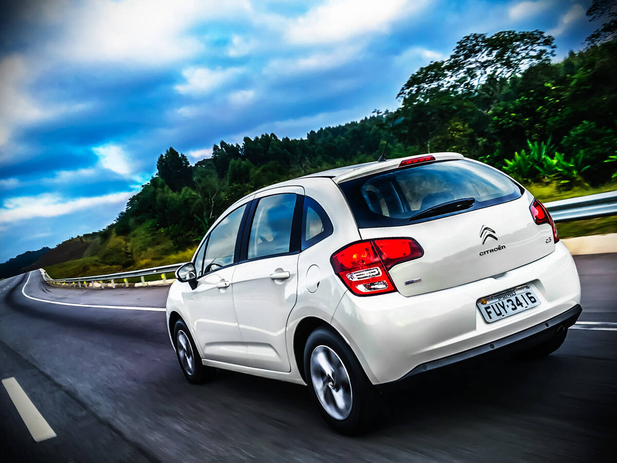 Citroën C3 1.2 flex . Foto: Divulgação