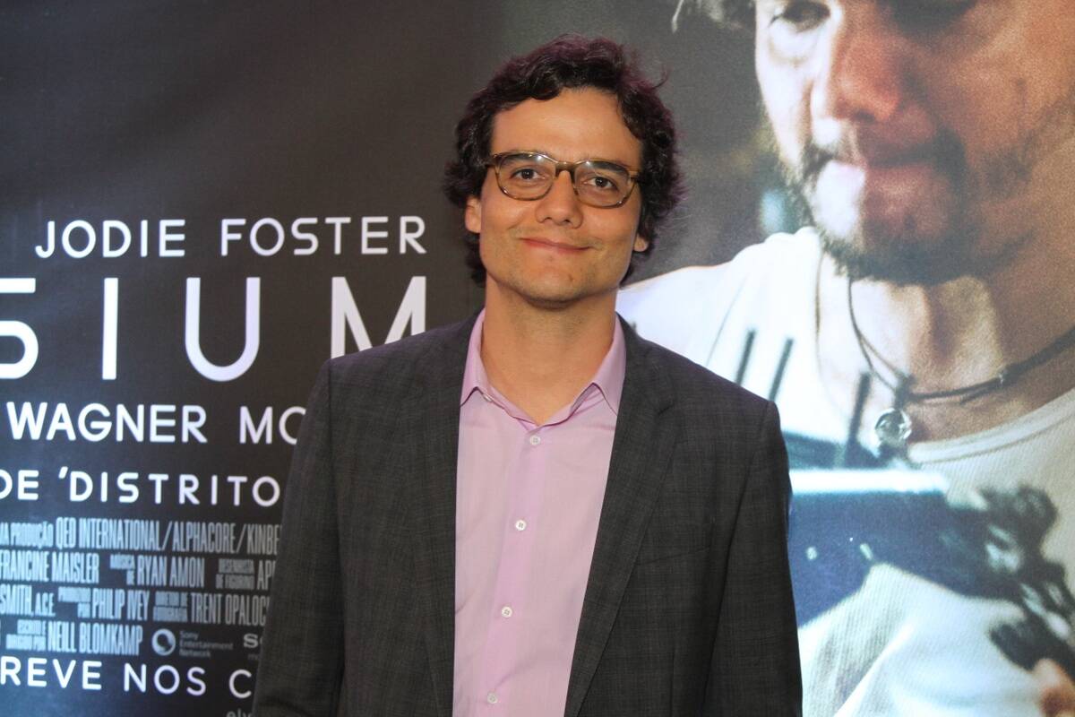 O ator Wagner Moura na pré-estreia de 'Elysium' em São Paulo (09/09). Foto: Thiago Duran/AgNews