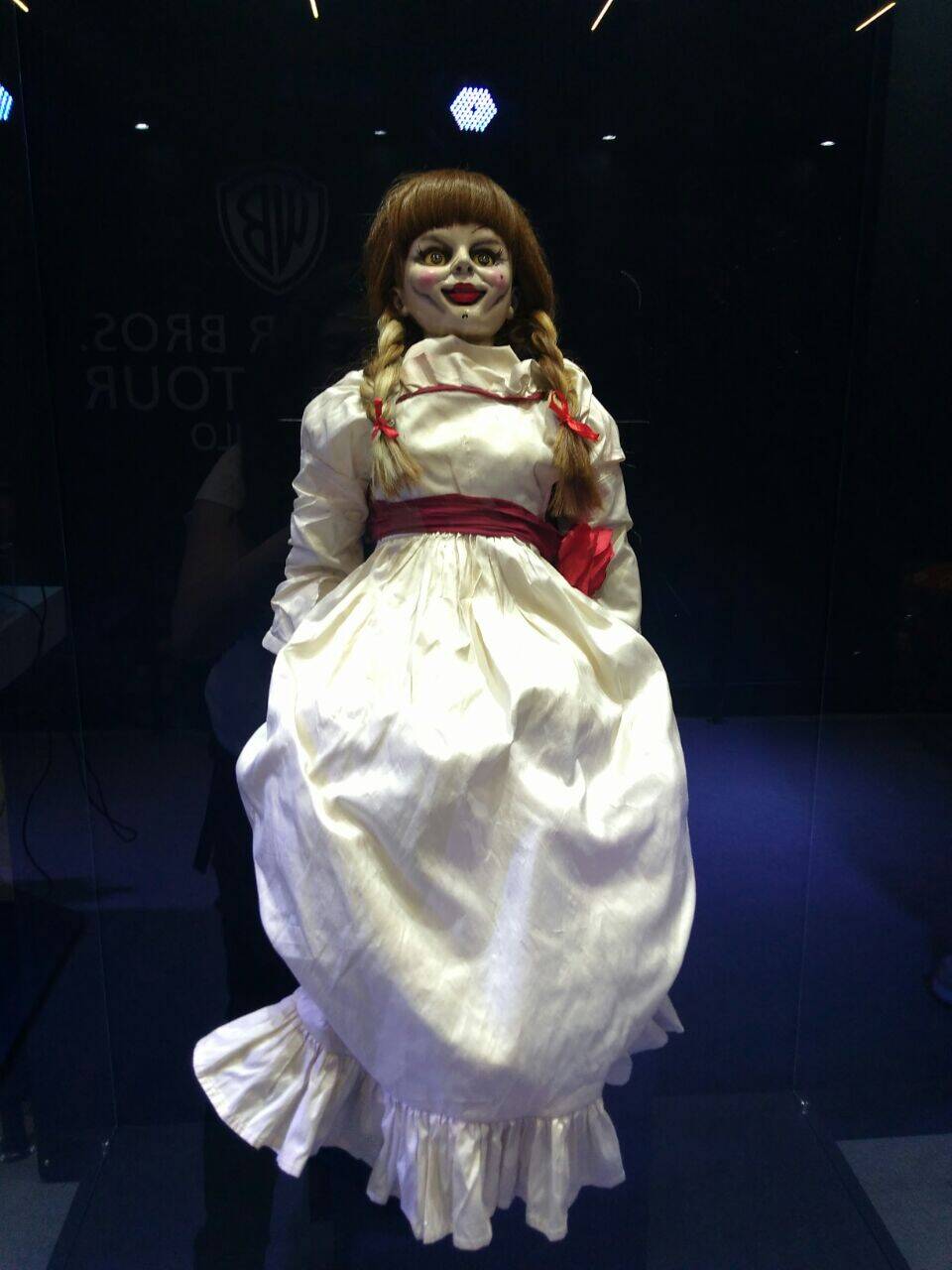 A boneca Annabelle assustou o público . Foto: Karine Seimoha