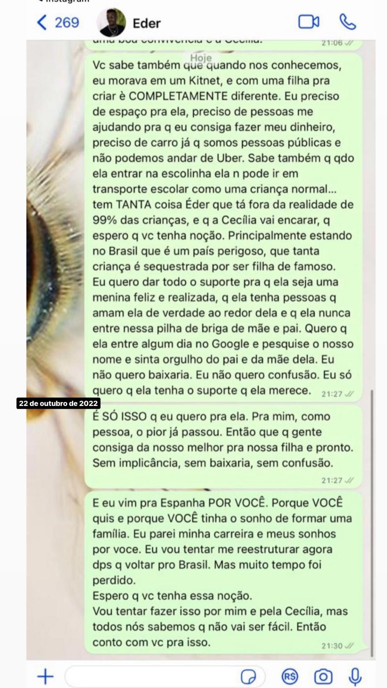 Karoline Lima expõe valores oferecido por Militão e gera revolta Reprodução/Instagram