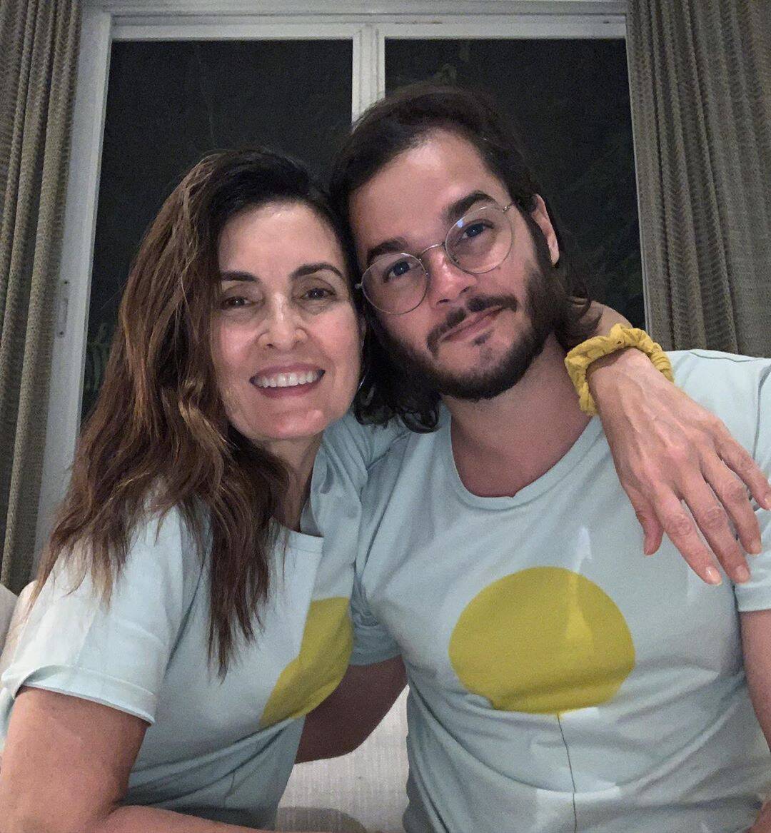 Fátima Bernardes e Túlio Gadêlha estão passando a quarentena juntos. Foto: Reprodução/Instagram