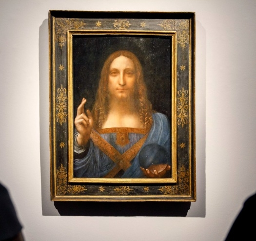1° lugar: Salvator Mundi - Autor: Leonardo Da Vinci - Ano: 1500 - Valor: 450 milhões de dólares Reprodução: Flipar
