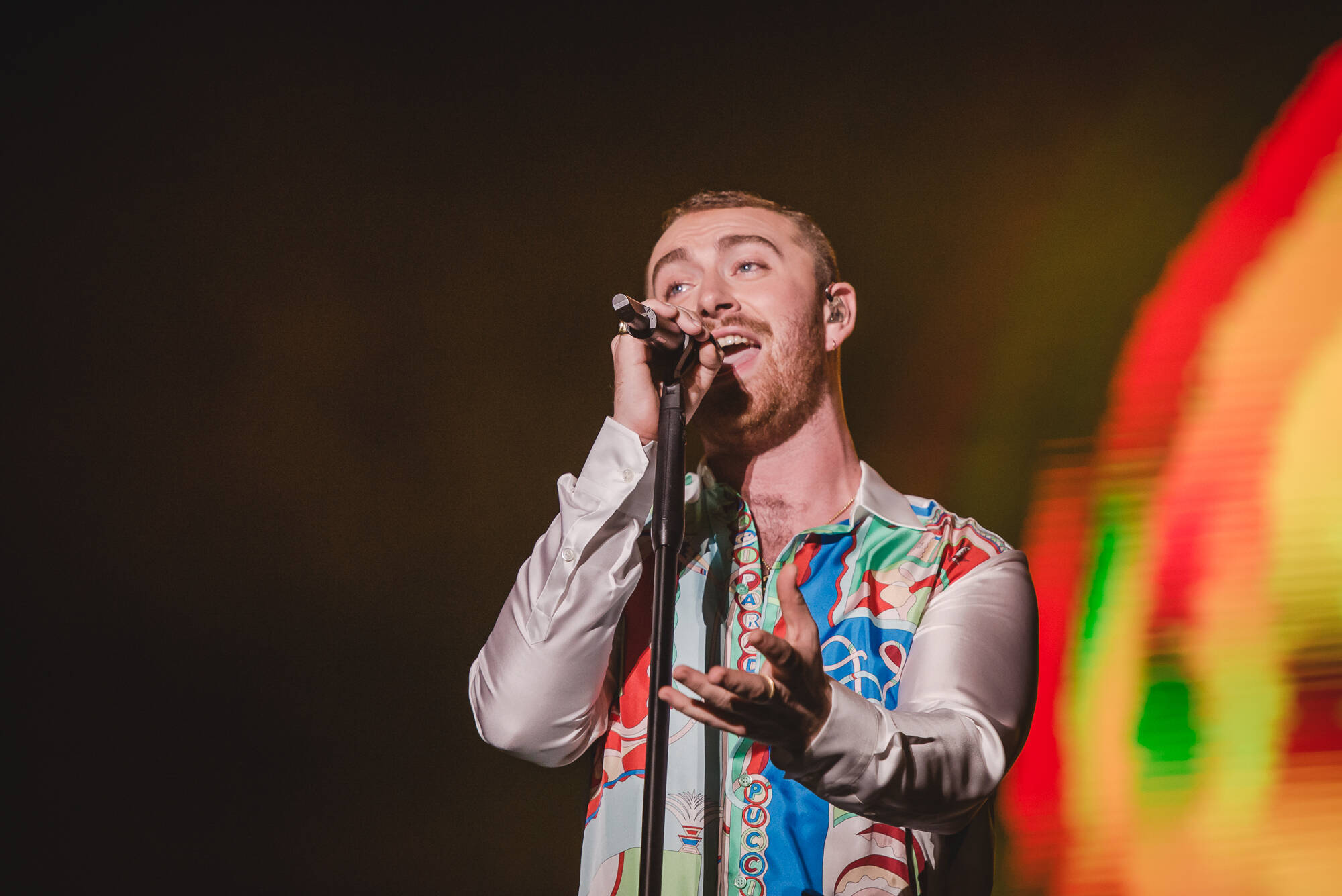 Sam Smith faz show emocionante no Lollapalooza 2019 . Foto: Divulgação / Lollapalooza