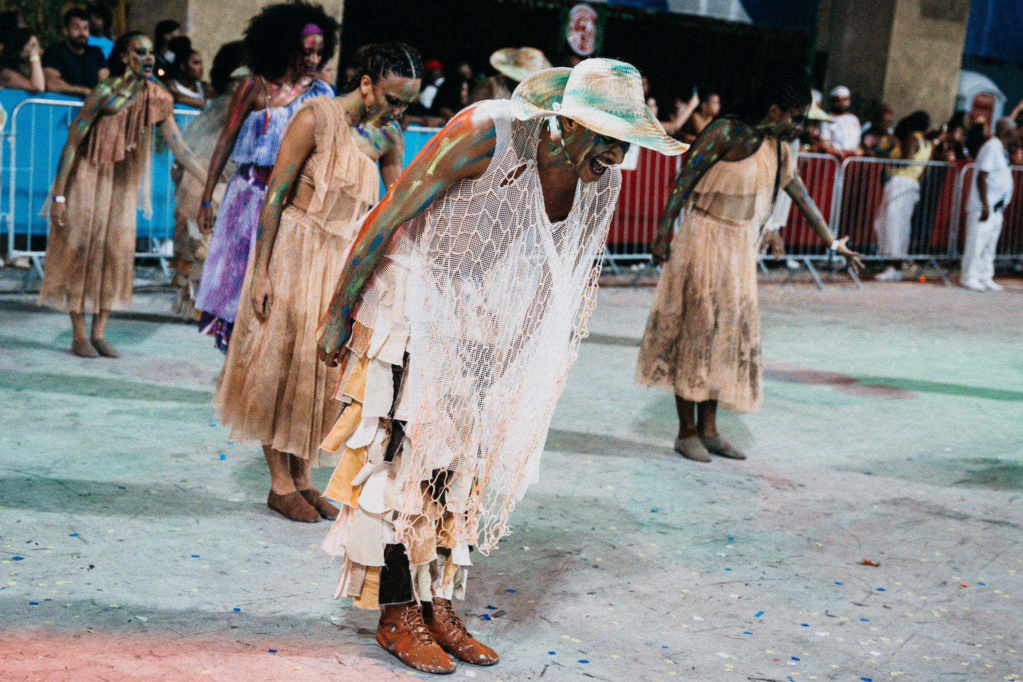 Ala coreografada da Vila Isabel. Foto: Divulgação / Liesa Rio Carnaval 2026