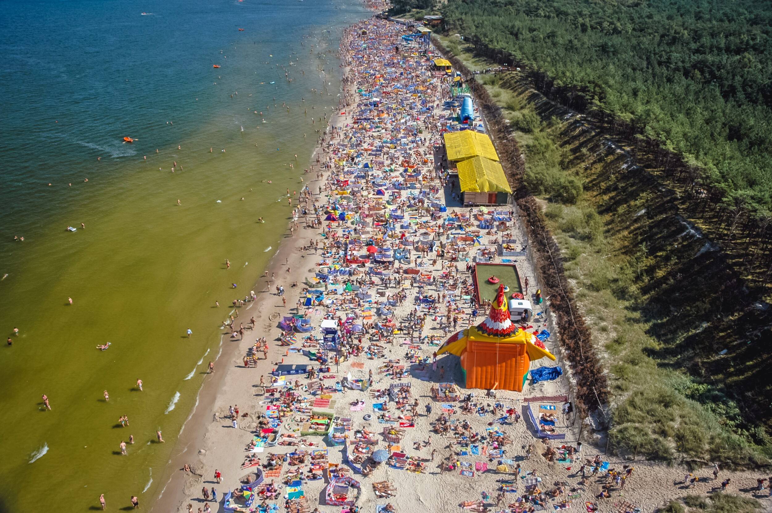 Praia na Letônia próximo ao Mar Báltico. Foto: Info Escola/Reprodução