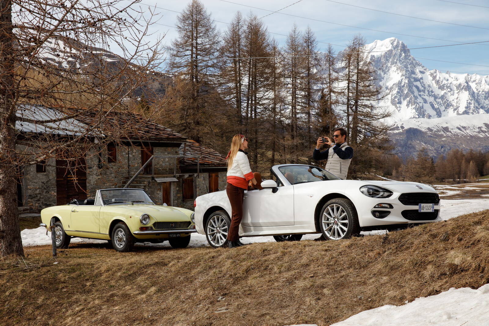 Fiat 124 Spider. Foto: Divulgação