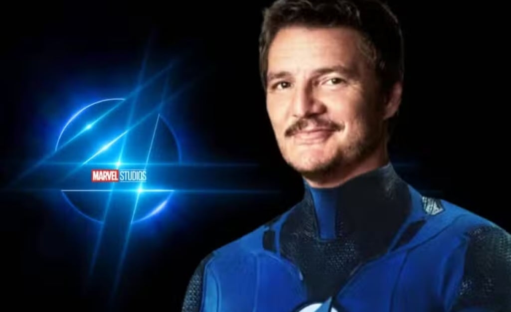 Pedro Pascal animou os fãs ao divulgar recentemente nas redes sociais uma foto como o Homem Elástico do novo Quarteto Fantástico.  Os fãs estão eufóricos na expectativa por mais um sucesso do astro. Reprodução: Flipar