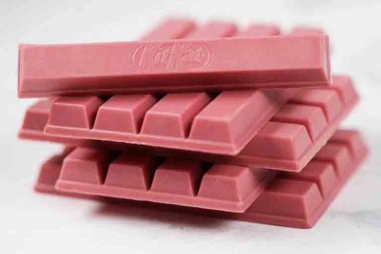  Diferentemente do que muitos pensam, o chocolate ruby não leva corantes em sua composição.