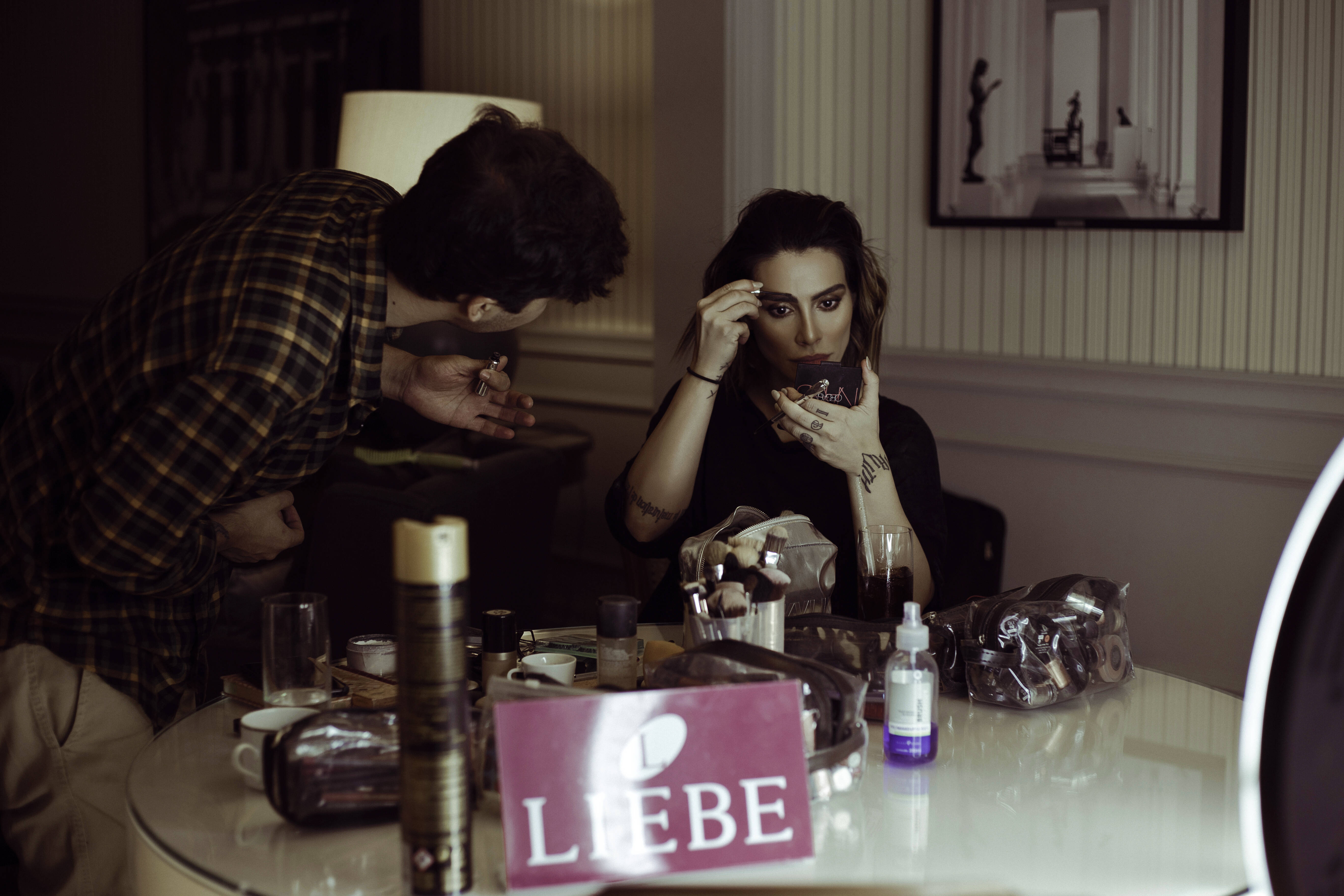 Cleo participa de ensaio para marca Liebe Lingerie. Foto: Danilo Cruz 