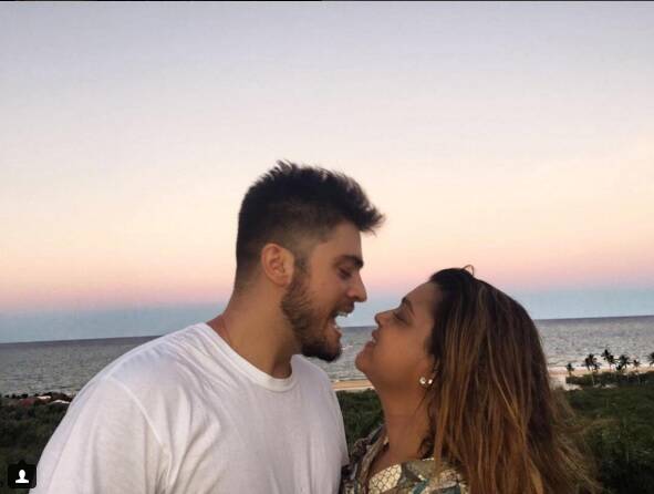 Rodrigo Godoy e a mulher Preta Gil. Foto: Reprodução/Instagram