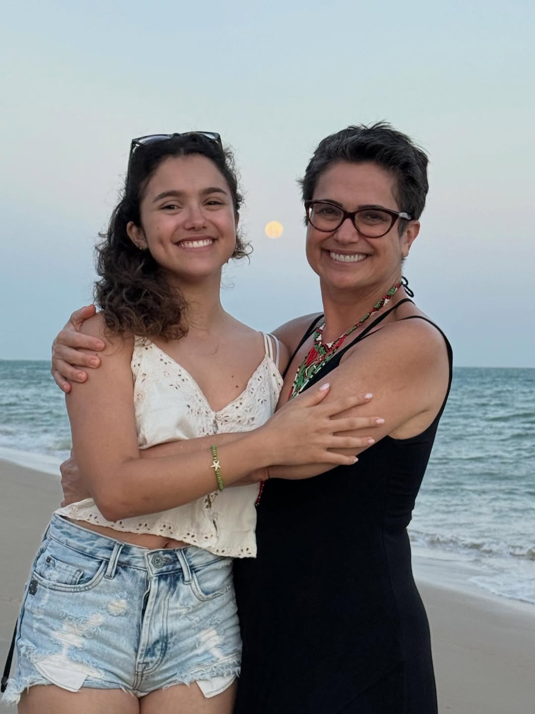 Sandra Annenberg com a filha, Elisa, . Foto: Reprodução/ Instagram
