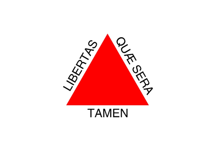 Minas Gerais (MG) - Adoção: 8 de janeiro de 1963. Representação: O triângulo vermelho e a frase em latim remetem à Inconfidência Mineira e à liberdade.
 Reprodução: Flipar