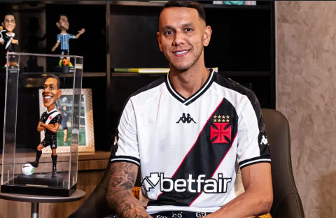 Souza, volante do Vasco Reprodução