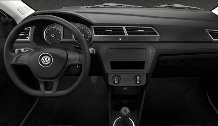 Volkswagen Gol 1.0 Trendline 2 portas Reprodução/Volkswagen