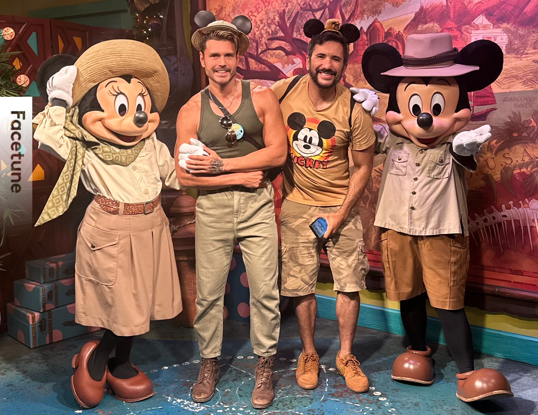 Franklin David e Vitor Vianna na Disney de Orlando