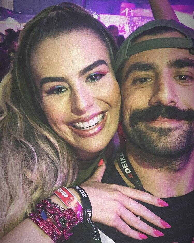 Fernanda Keulla e Kaysar. Foto: Reprodução/Instagram