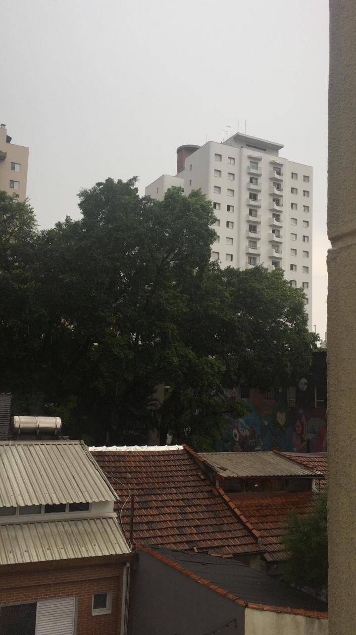 Registro do céu em Pinheiros, na Zona Oeste.. Foto: Arquivo pessoal