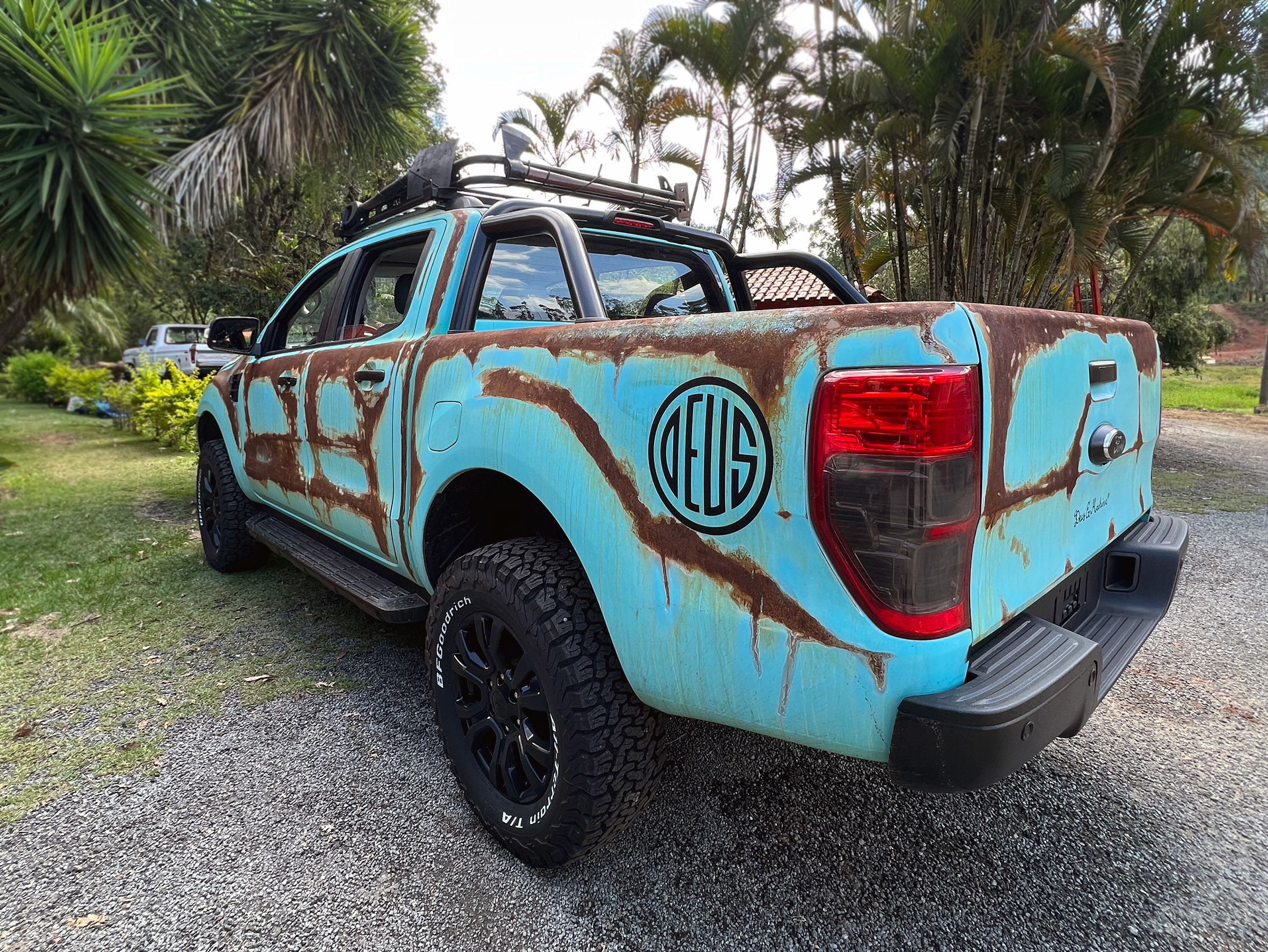 Ford Ranger na competição off-road Swank Rally. Foto: Divulgação