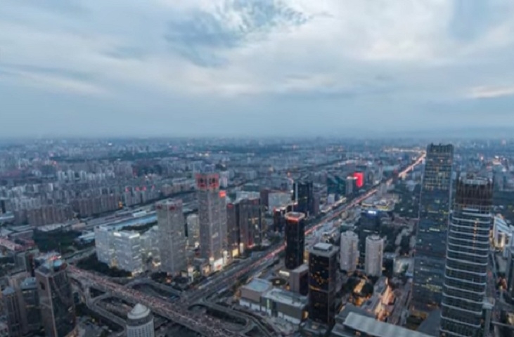 Segundo ele, a ideia é conectar as as zonas econômicas de Pequim (foto), Xangai, Chengdu, Guangzhou e Wuhan. Reprodução: Flipar