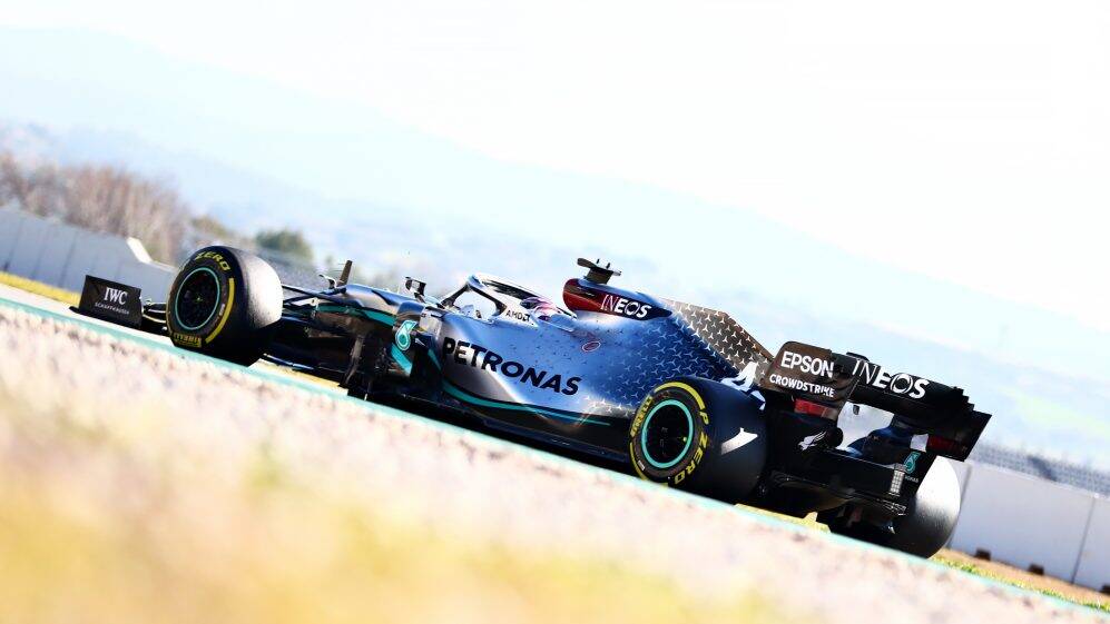 Mercedes para a temporada 2020. Foto: Twitter