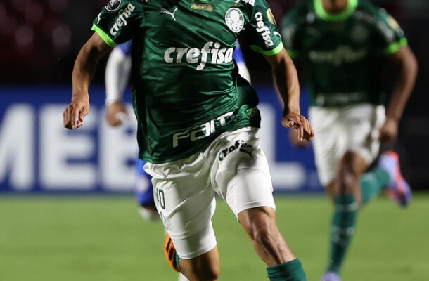 JOHN JHON - Veloz e inteligente. Seu passa para o gol de Endrick foi primoroso. Muito ativo e um dos que seguiram num bom ritmo na etapa final. NOTA 7,0 - Foto: Cesar Greco/Palmeiras