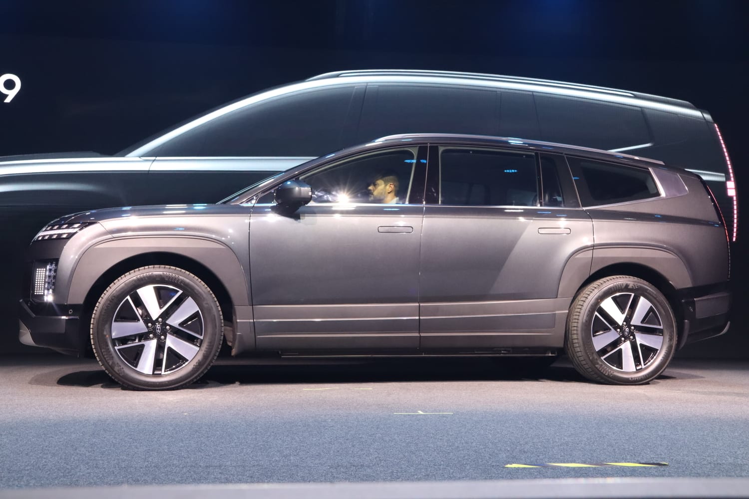 A Hyundai anunciou o Ioniq 9, o primeiro elétrico de sete lugares da marca. Foto: Pedro H.Lopes/Portal iG