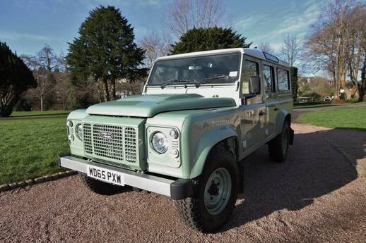 Land Rover 110 Heritage Edition 2016. Foto: Reprodução