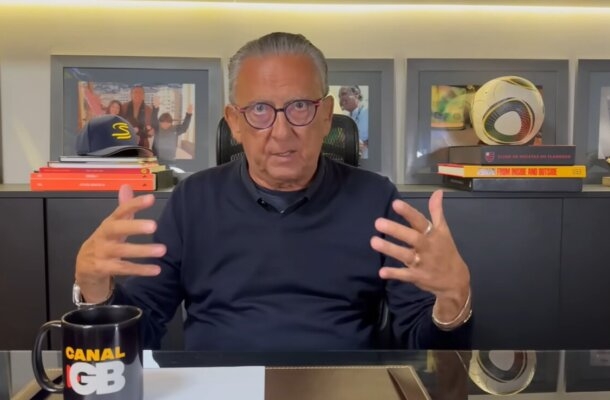 Sem Galvão Bueno, os jogos da seleção brasileira na TV aberta estão sendo narrados por Luis Roberto. - Foto: Reprodução/Youtube/Canal GB