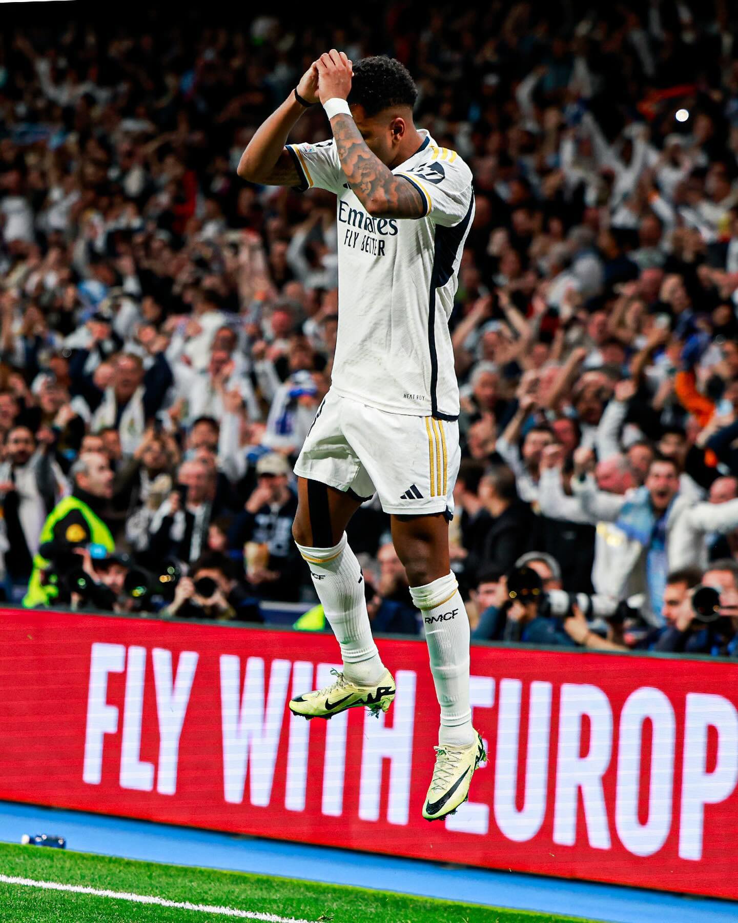 Real Madrid x Manchester City Reprodução / Instagram