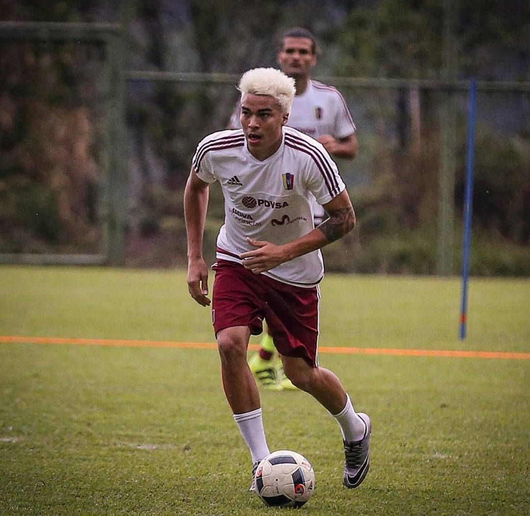 Peñaranda é da seleção venezuelana. Foto: Instagram