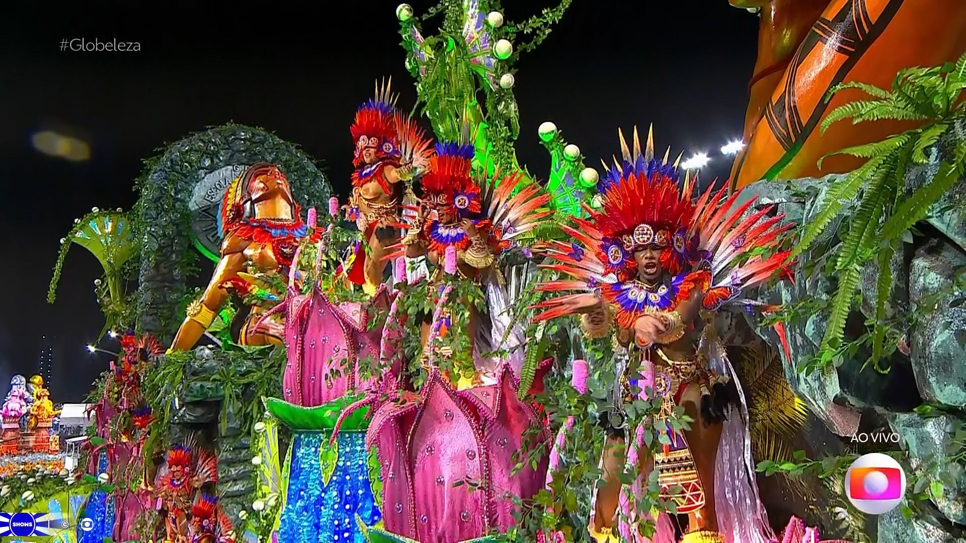 Carnaval SP: Tom Maior Reprodução/Globo