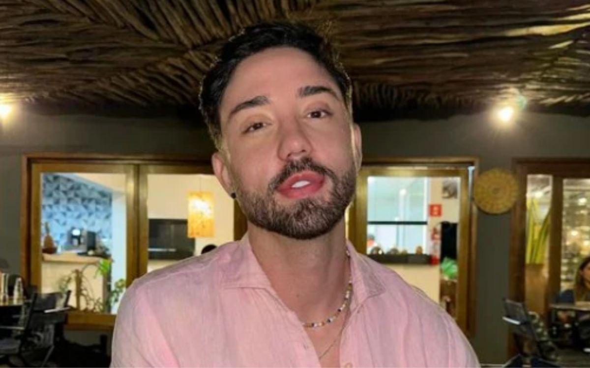 Rico Melquíades e sua mudança de visual. Foto: Facebook