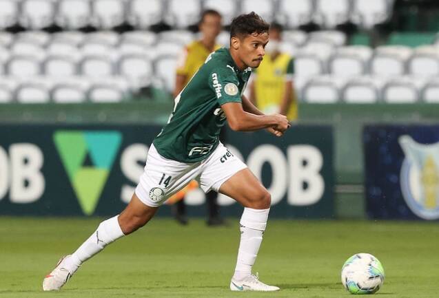 Coritiba x Palmeiras. Foto: Cesar Greco / Palmeiras