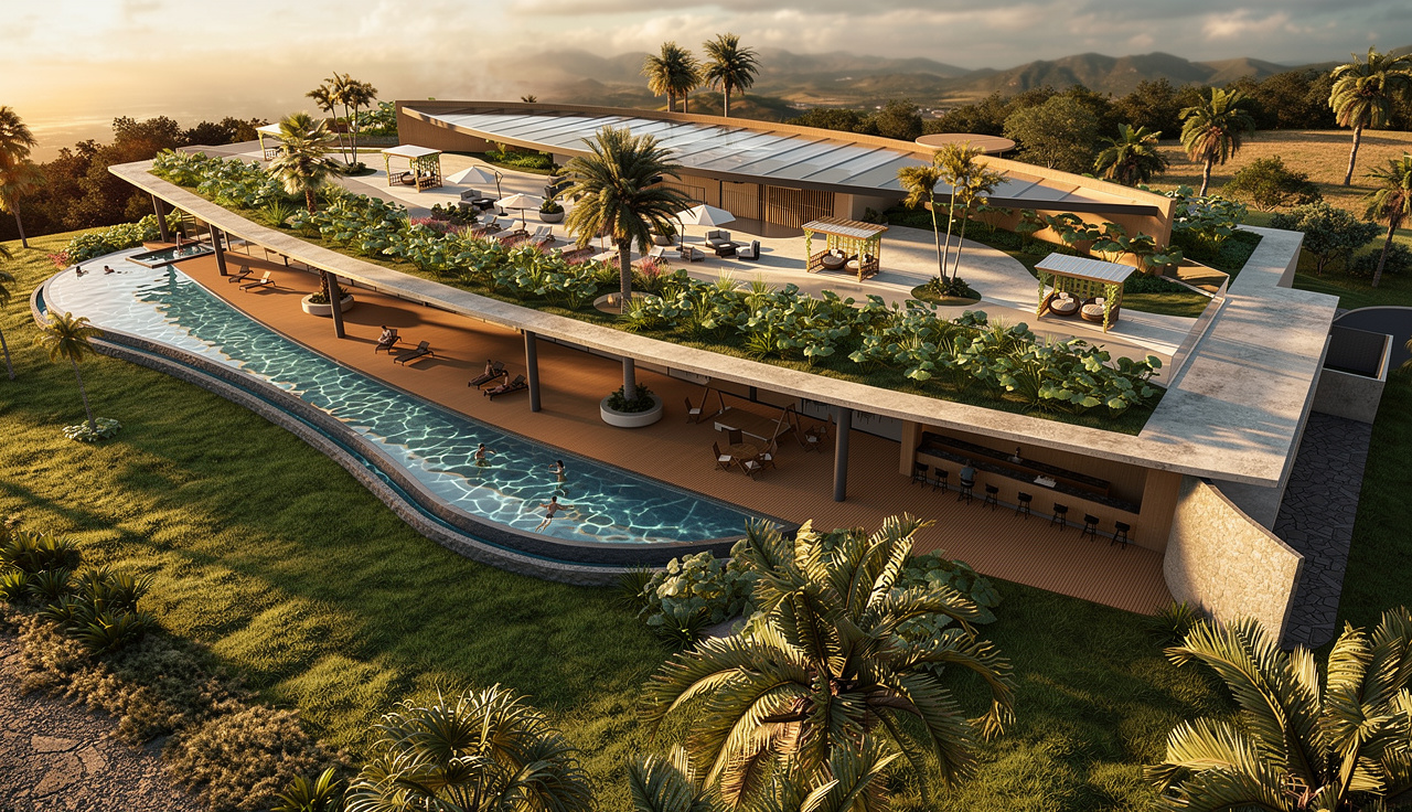 Área comum do condomínio Brávia Marina e Beach Club. Foto: Divulgação - AMIS Urbanizadora