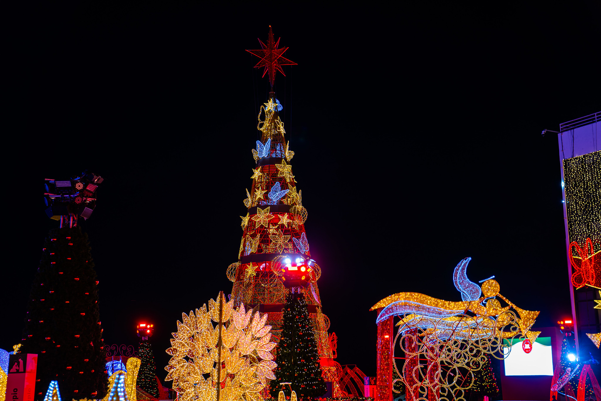 Decoração do Natal do Bem de Goiás 2025. Foto: Divulgação / Governo de Goiás