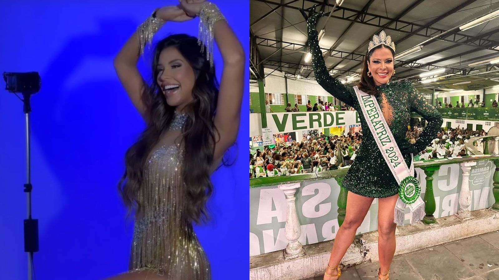 Ivy Moraes e Gyselle Soares vão desfilar no Carnaval de 2024 Reprodução/Instagram - 28.12.2023 