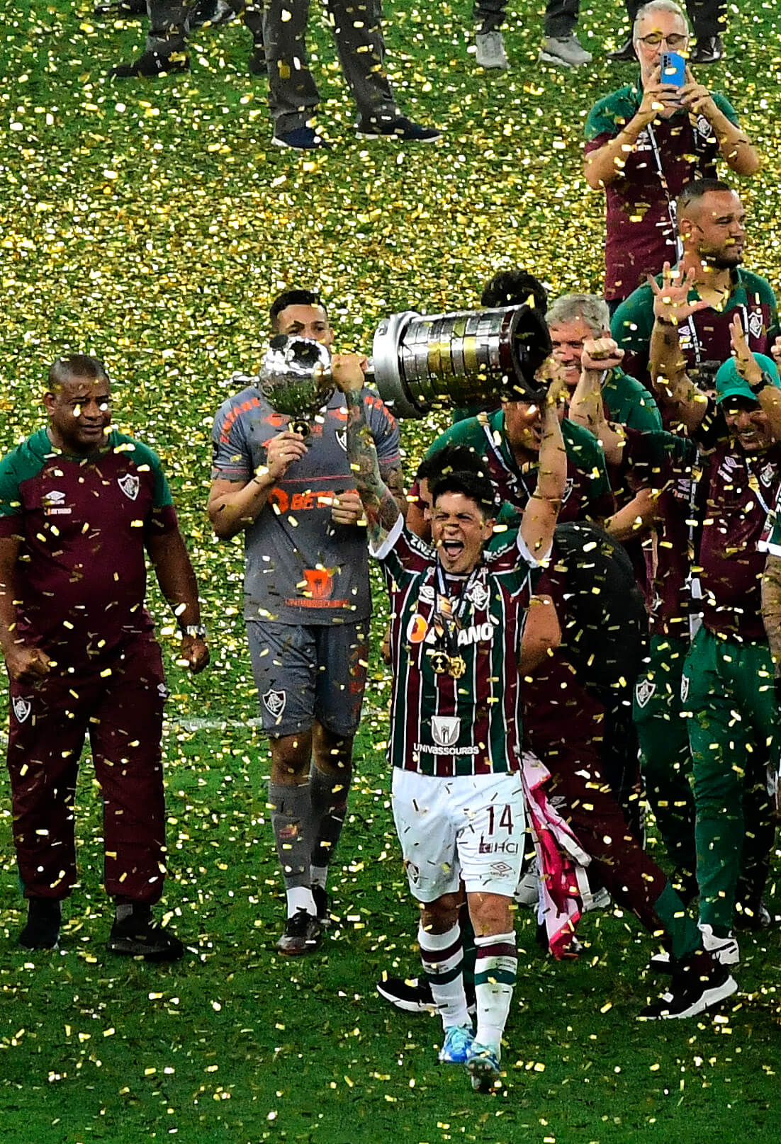 Fluminense campeão - Libertadores 2023 Reprodução / Twitter Conmebol