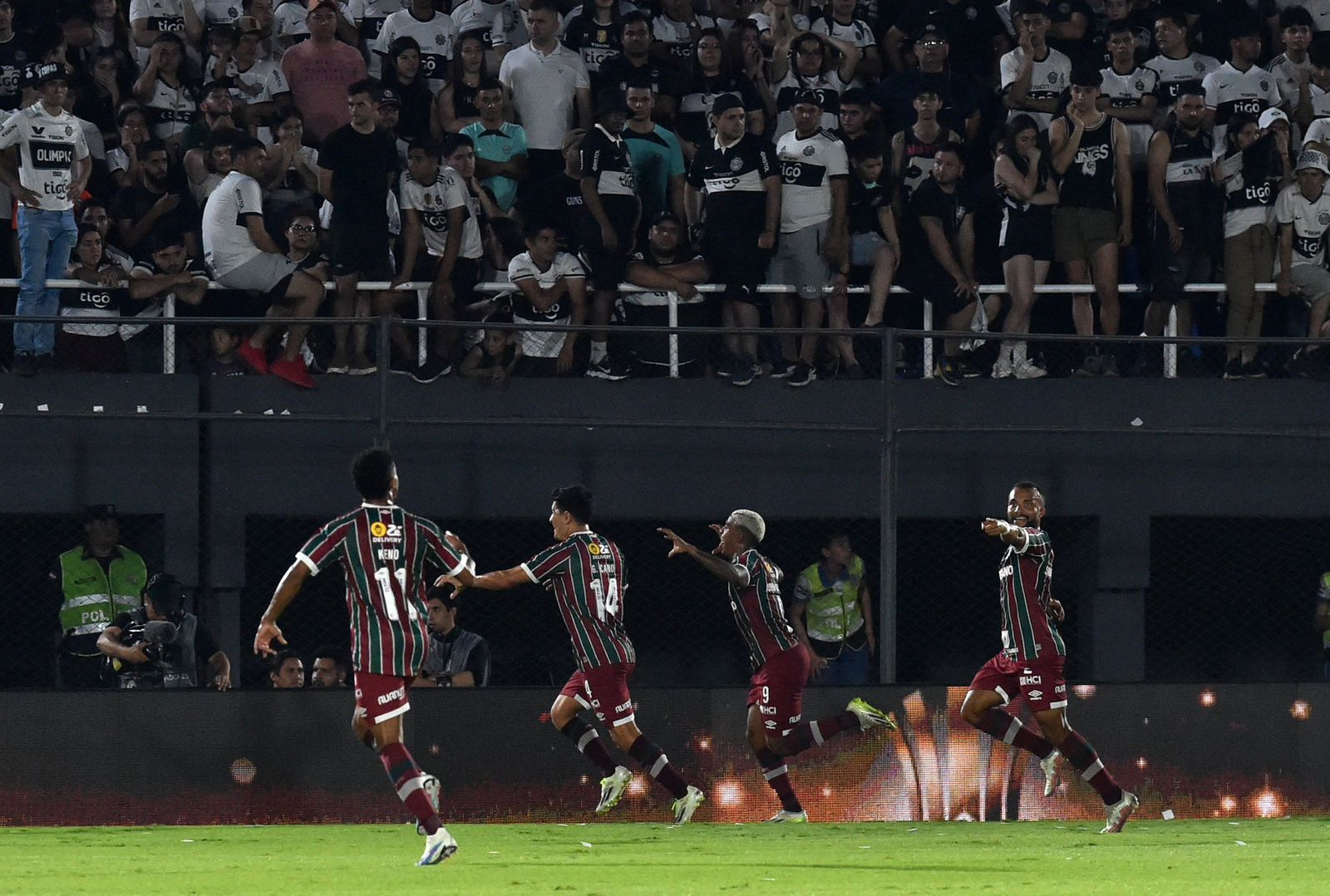 Fluminense vence Olimpia no jogo de ida das quartas de final da  Libertadores; veja resultado