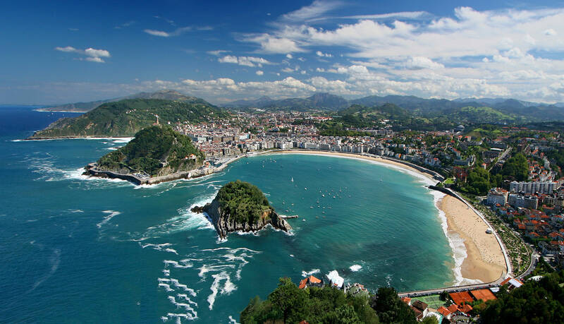 18º - San Sebastián, na Espanha. Foto: Reprodução