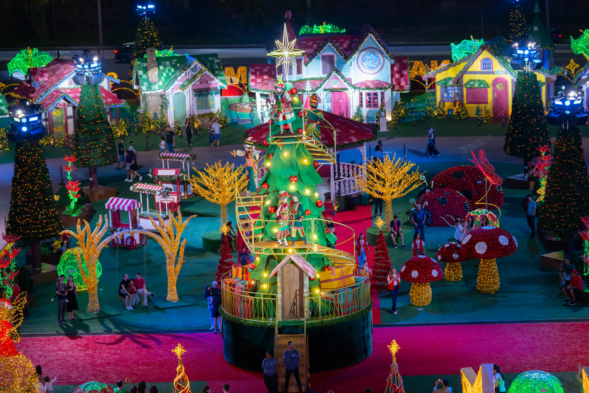 Decoração do Natal do Bem de Goiás 2025. Foto: Divulgação / Governo de Goiás