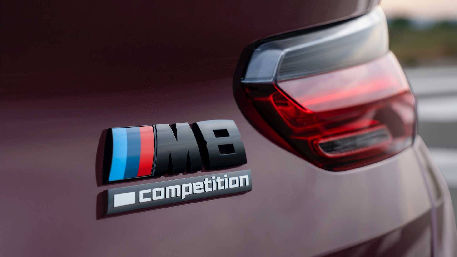 BMW M8 Gran Coupé Competition. Foto: Divulgação
